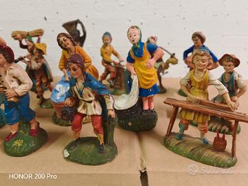 statuine presepe vintage
