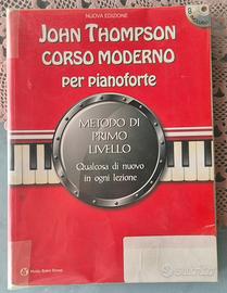 libri scuola, corso moderno per pianoforte 