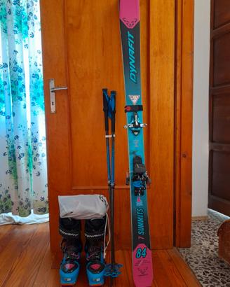 Set completo scialpinismo donna Dynafit