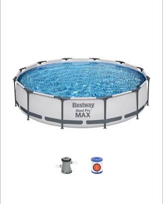 piscina Bestway stel max 366
