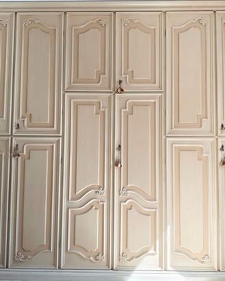 Armadio guardaroba L320 P60 H270 legno classico