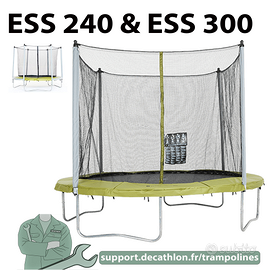 Tappeto elastico 240cm domyos
