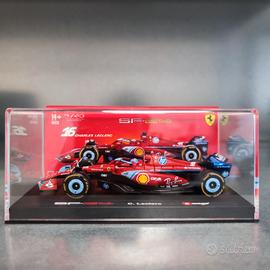 1:43 Ferrari SF-24 MIAMI GP 2024 Leclerc sigmature