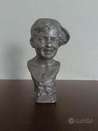 Statuetta in bronzo vintage "scugnizzo napoletano"