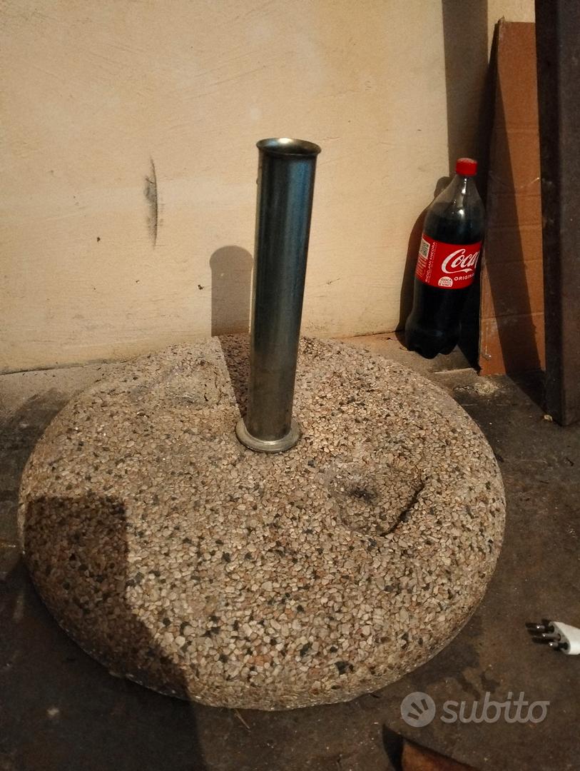 Staffa di base per ombrellone, set di anelli adattatori per