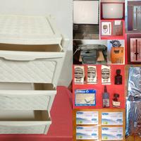 Cassettiera in pvc nuova, e altro per ufficio