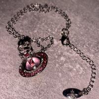 Vivienne Westwood Collana Mini Orb Rosa