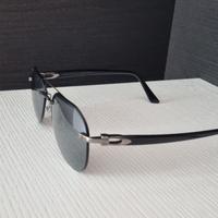 Occhiali da sole Cartier con lente blu