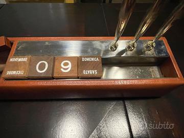 Set da Scrivania in cuoio