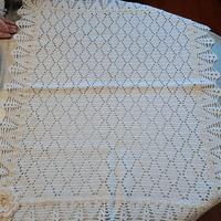 Copertina fatta a mano ad uncinetto