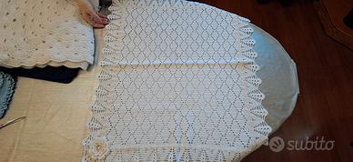 Copertina fatta a mano ad uncinetto