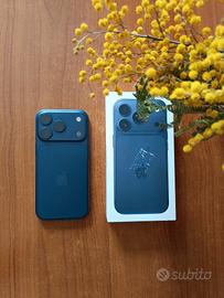 Iphone 17 pro 256gb blu - ancora in garanzia! 