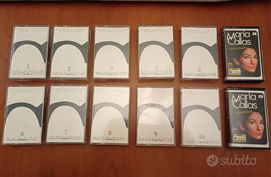 Lotto musicassette Maria Callas