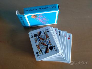 CARTE GIOCO POKER FESTIVAL FIAT 85 GADGET Raro