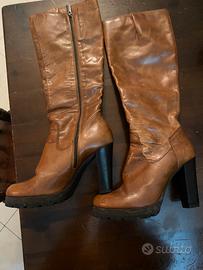 Stivali in pelle