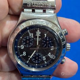 orologio acciaio da riparare swatch  vintage 