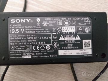 alimentatore per notebook sony 19,5 volt