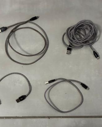 4 Cavi Caricabatterie Usb C
