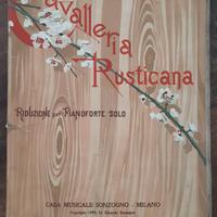 Spartito Cavalleria Rusticana - riduzione per pian