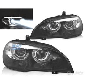 FARI BMW X5 E70 07-13 ORIGINALE XENON ANGEL EYES 3
