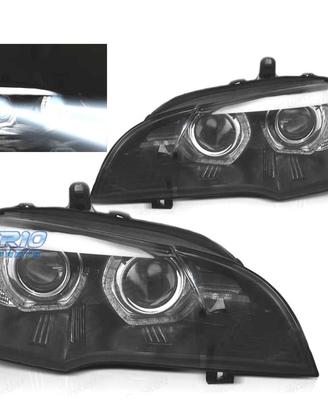 FARI BMW X5 E70 07-13 ORIGINALE XENON ANGEL EYES 3