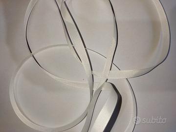 10 MT di Nastro Grosgrain da 10mm Avorio 