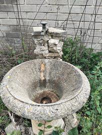 base a forma di vaso per fontanella 