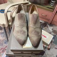 Scarpa elegante senza lacci artigianale