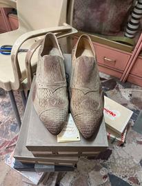 Scarpa elegante senza lacci artigianale