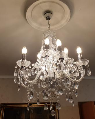 LAMPADARIO LUSTER 9 LUCI REALITY by TRIO LIGHTING