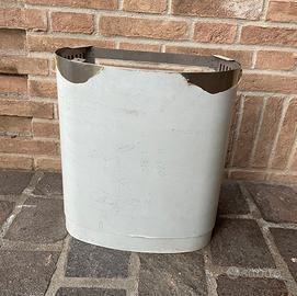 Copertura tubo cappa cucina in acciaio satinato