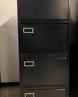 Armadietti in metallo neri King Mec