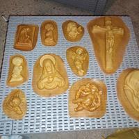 Stampi  in caucciù  per creazioni in gesso