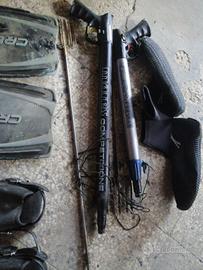 fucili da sub pinne é scarpe 