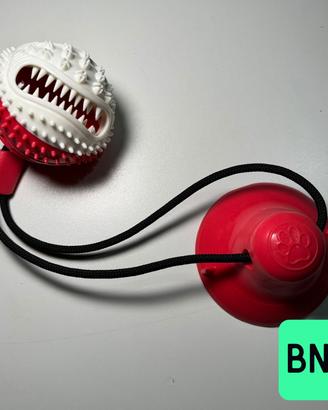 Palla da masticare cani giocattolo pulizia denti