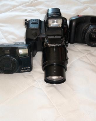 Lotto 3 macchine fotografiche 