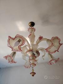 lampadario murano originale 
