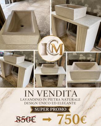 LAVABO IN PIETRA NATURALE