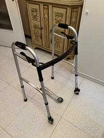 Deambulatore Wimed pieghevole in alluminio