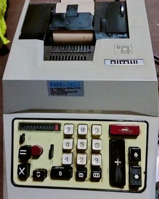 Calcolatrise olivetti elettrica