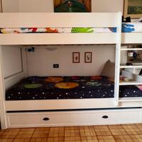 Letto a castello tre posti "Maisons Du Monde"