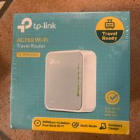 Travel router TP LINK ac 750 wifi NUOVO