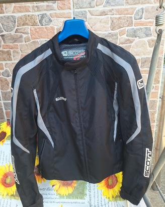 Giacca da moto SCOTT Motorsport – Nera e grigia
