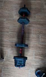 Set manubri-bilancere 30kg