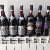 6 bottiglie vino da collezione