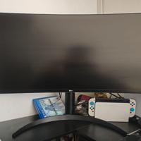LG UltraWide  Monitor 34 curvo 160hz 1ms