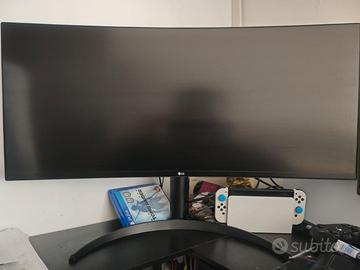 LG UltraWide  Monitor 34 curvo 160hz 1ms