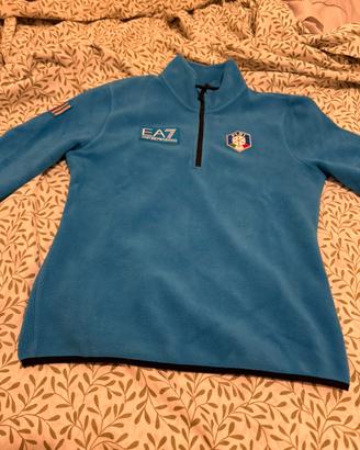 Maglia in pile EA7 Fisi Italia