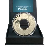 Moneta 10€ pinocchio Carlo Collodi