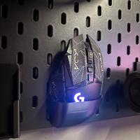 Supporto mouse per skadis ikea